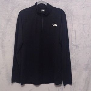 Men’s North Face 1/4 Zipper Pullover‎, Never Stop Exploring, Size Large.